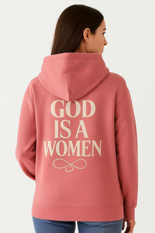 "GOD IS A WOMAN" Oversized Hoodie