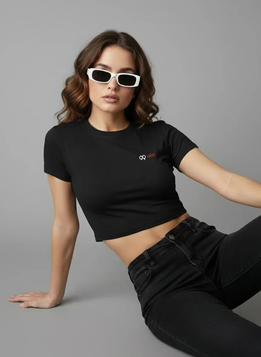 Baby Tee Plain - AlphaXGen