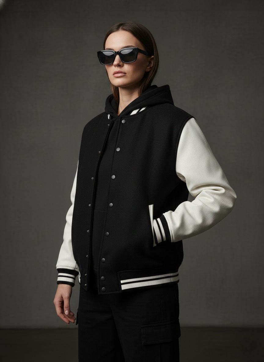 I AM NOT RUDE VARSITY JACKET