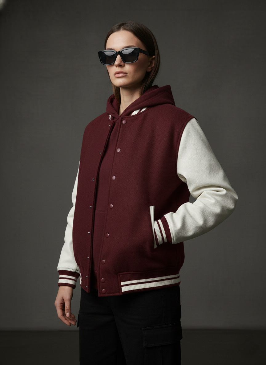 I AM NOT RUDE VARSITY JACKET