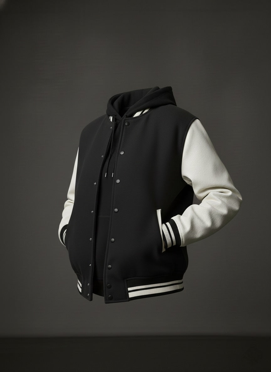 I AM NOT RUDE VARSITY JACKET