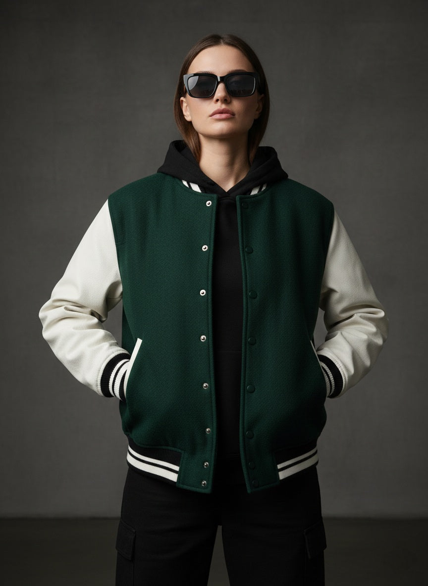 I AM NOT RUDE VARSITY JACKET